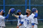 Baseball vs CGA  Wheaton College Baseball vs Coast Guard Academy during game one of the NEWMAC semi-finals playoffs. - (Photo by Keith Nordstrom) : Wheaton, baseball, NEWMAC
